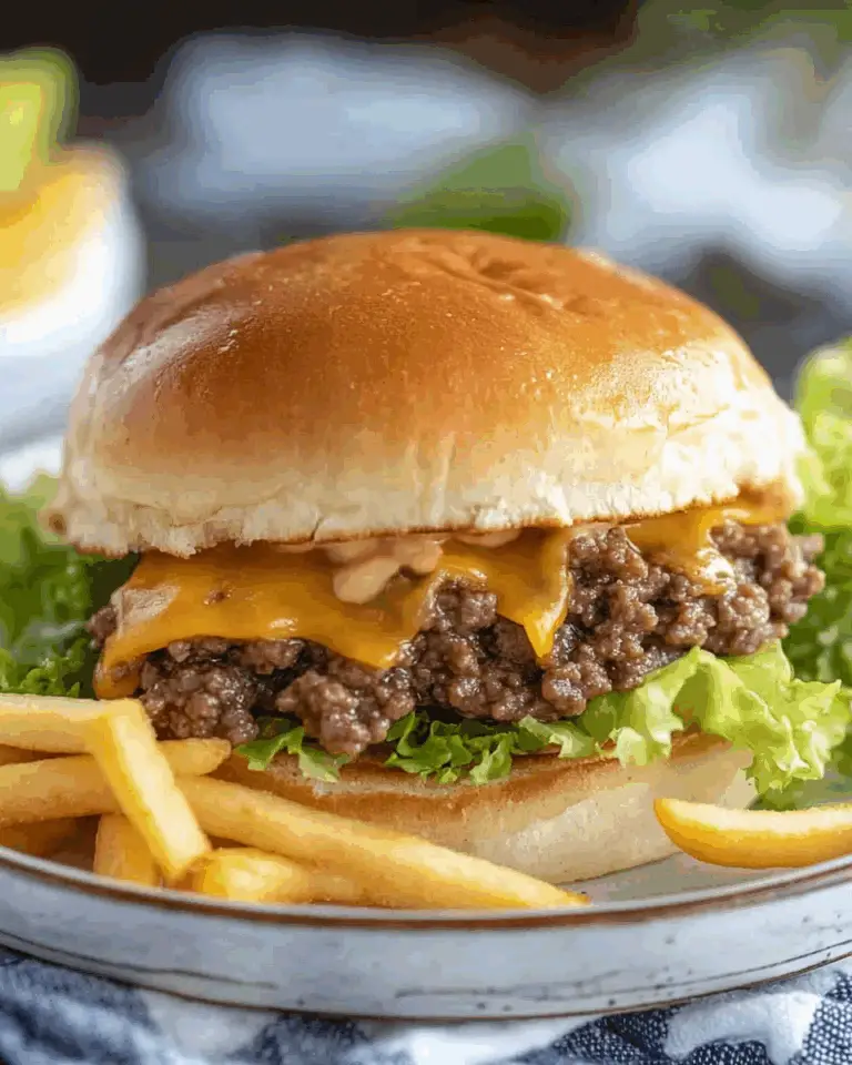 Big Mac Sloppy Joes