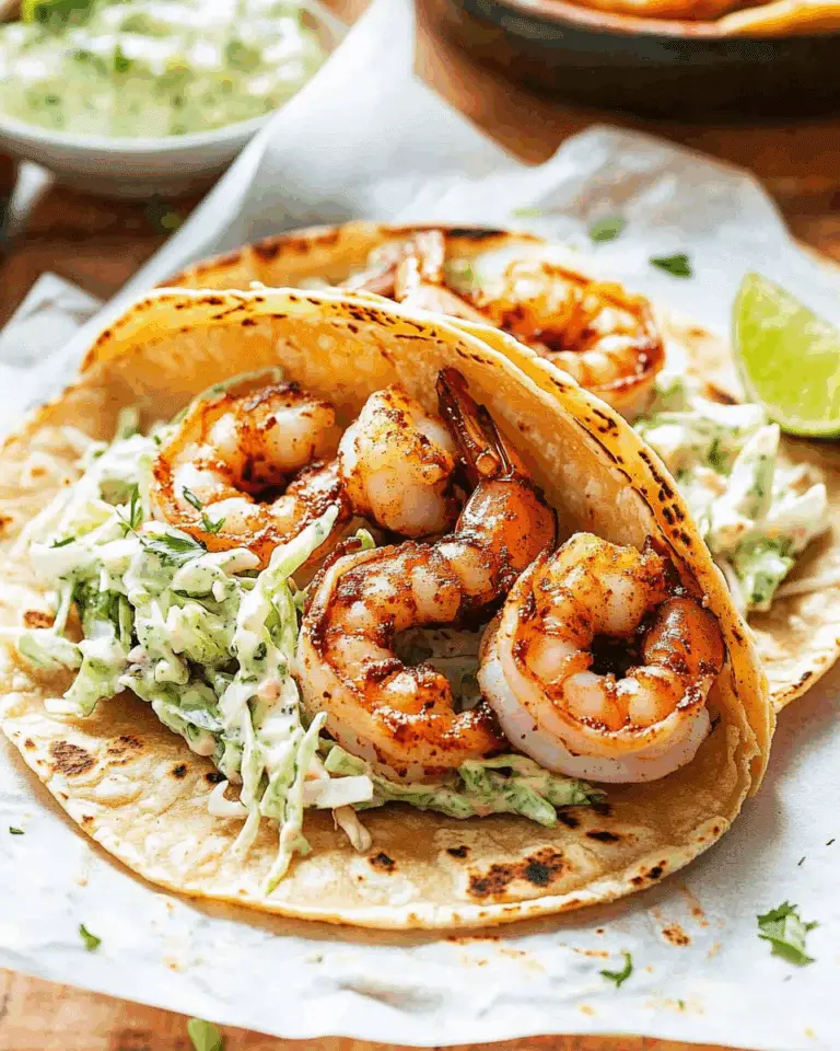 Blackened Shrimp Tacos
