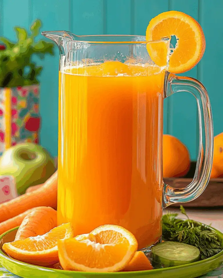 Carrot and Orange Punch