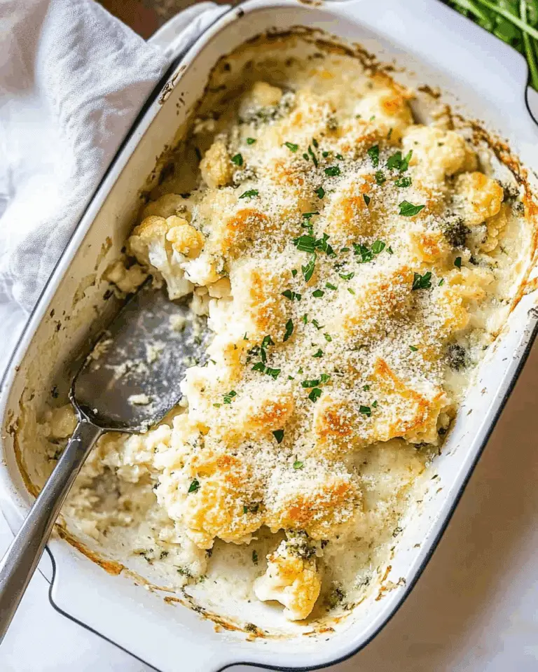 Cauliflower Gratin