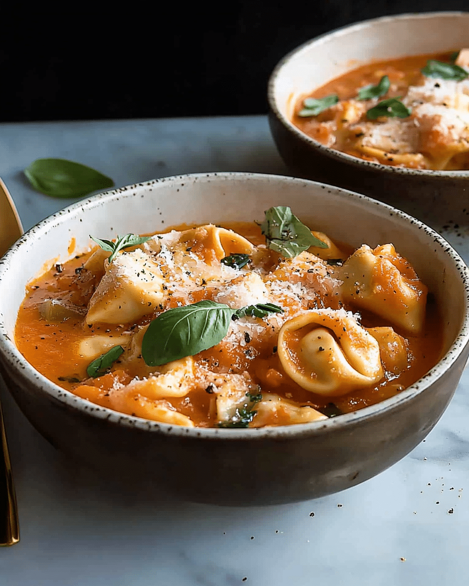 Cheese Tortellini Soup