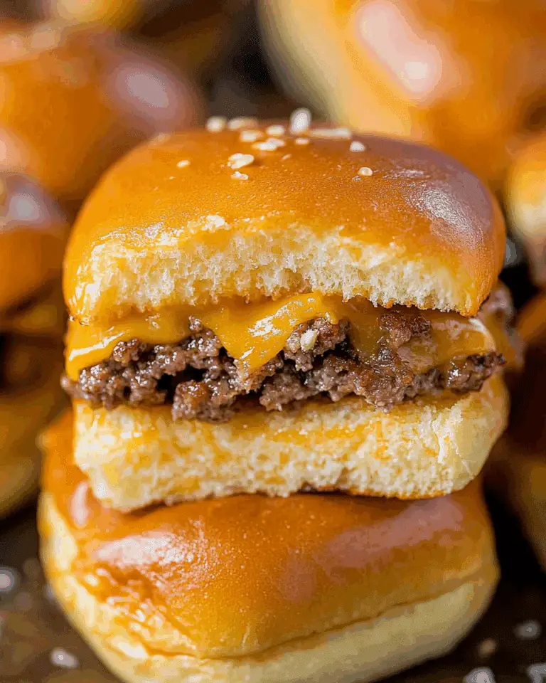Cheeseburger Sliders