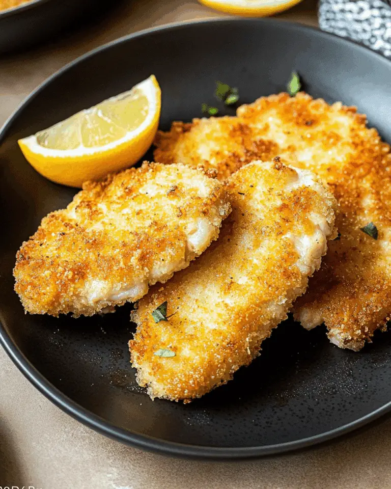 Chicken Schnitzel