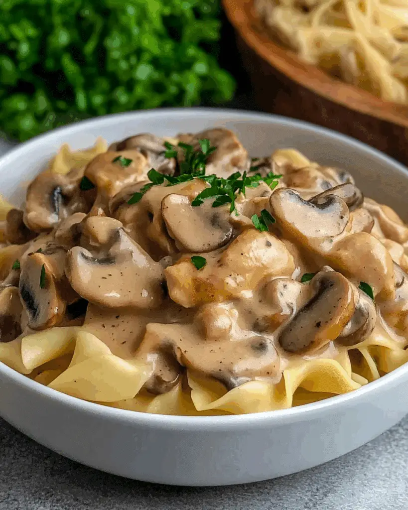 Chicken Stroganoff