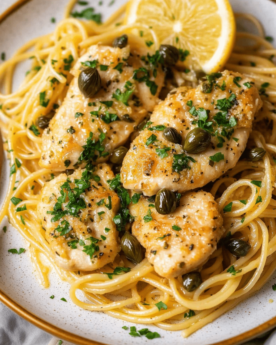 Chicken Piccata Pasta