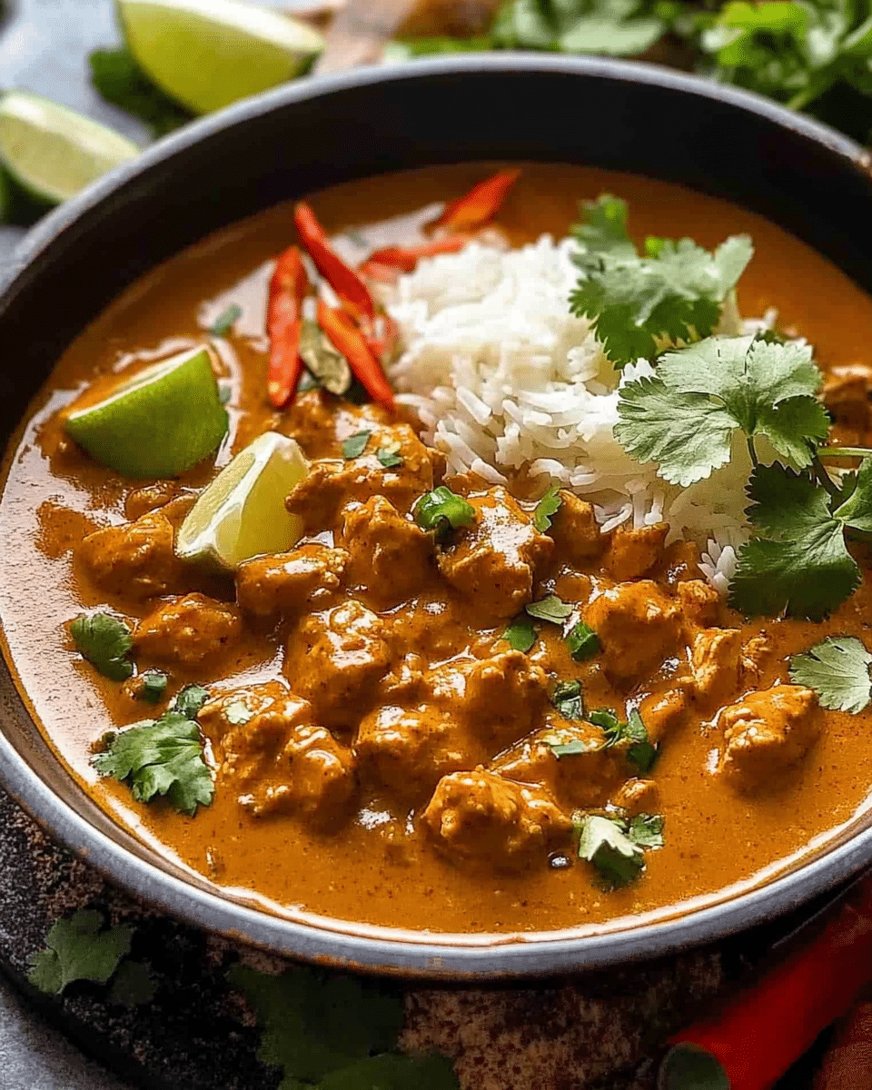 Satay Chicken Curry