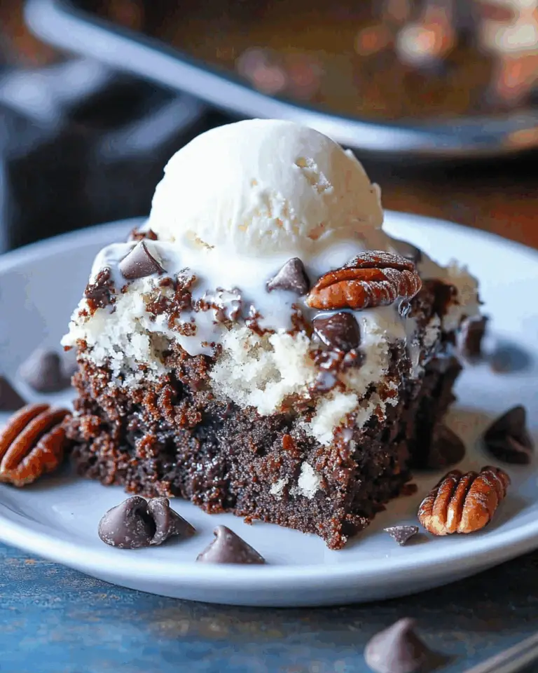 Chocolate Earthquake Cake