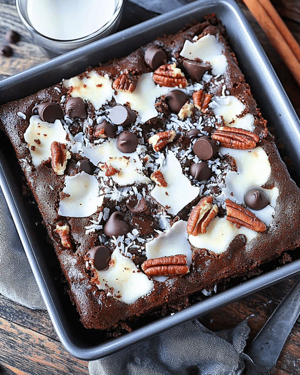 Chocolate Earthquake Cake