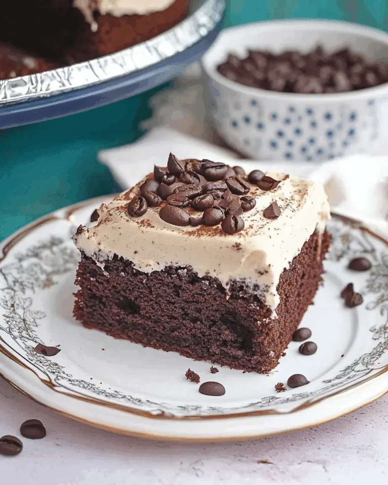 Chocolate Espresso Banana Cake