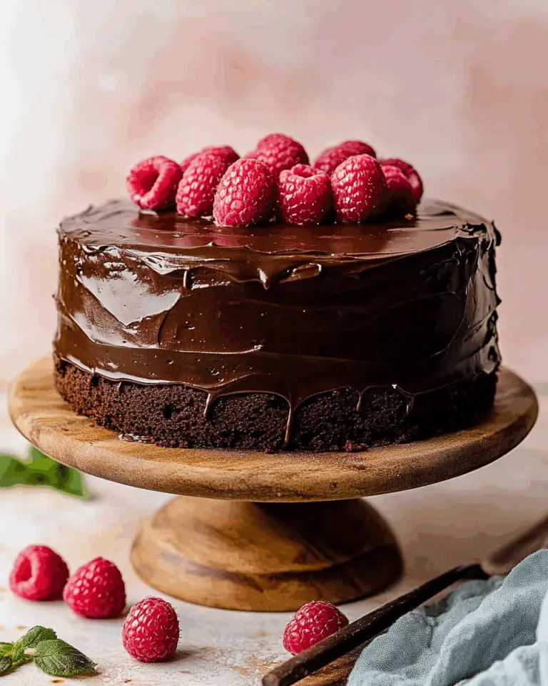 Chocolate Raspberry Cake