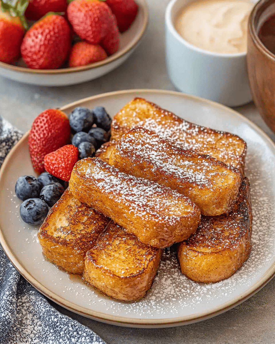 Cinnamon French Toast Sticks