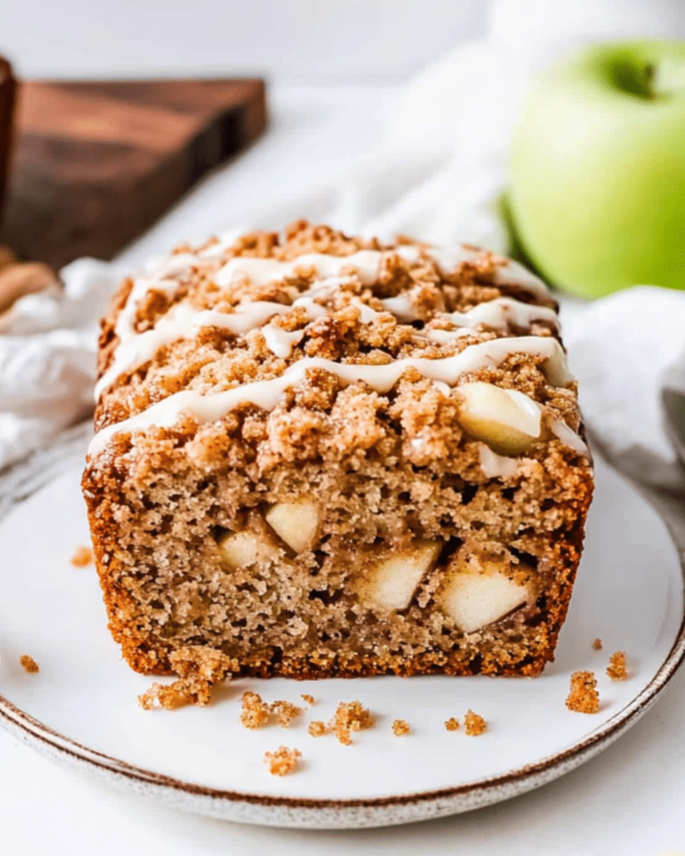 Cinnamon Swirl Apple Bread