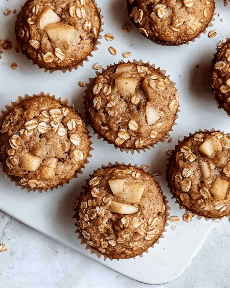 Healthy Apple Muffins