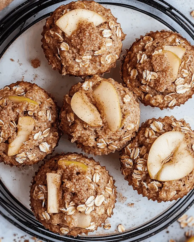 Healthy Apple Muffins