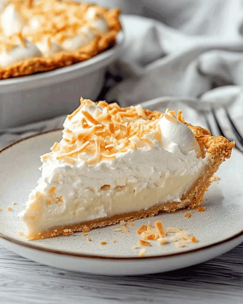 Coconut Cream Pie