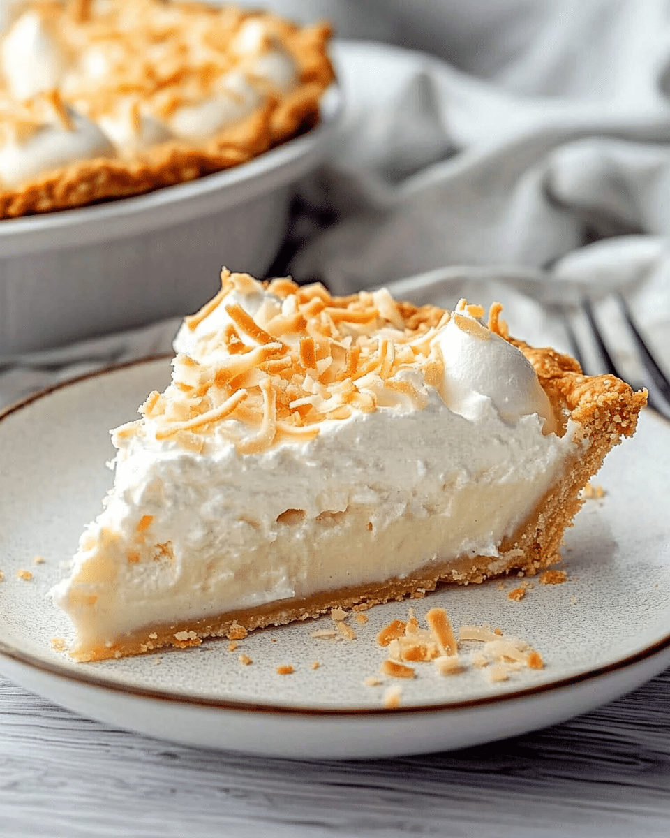 Coconut Cream Pie