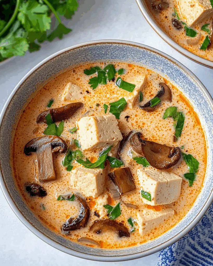 Coconut Tofu Soup