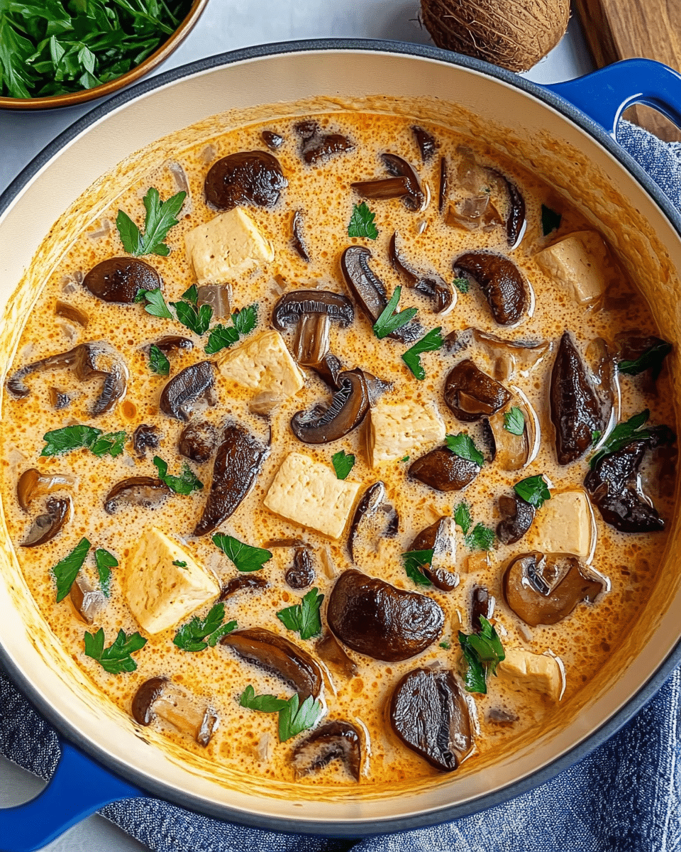 Coconut Tofu Soup