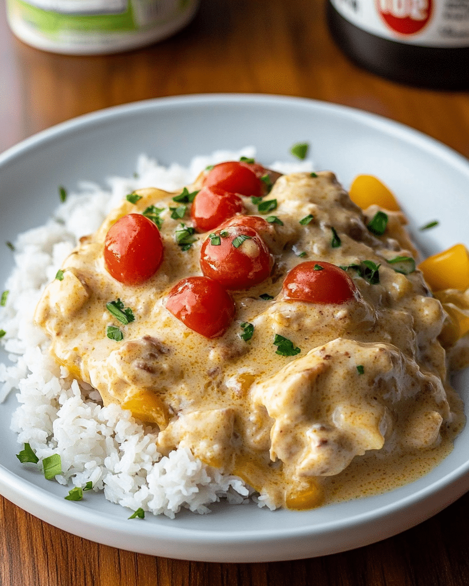 Creamy Slow Cooker Chicken