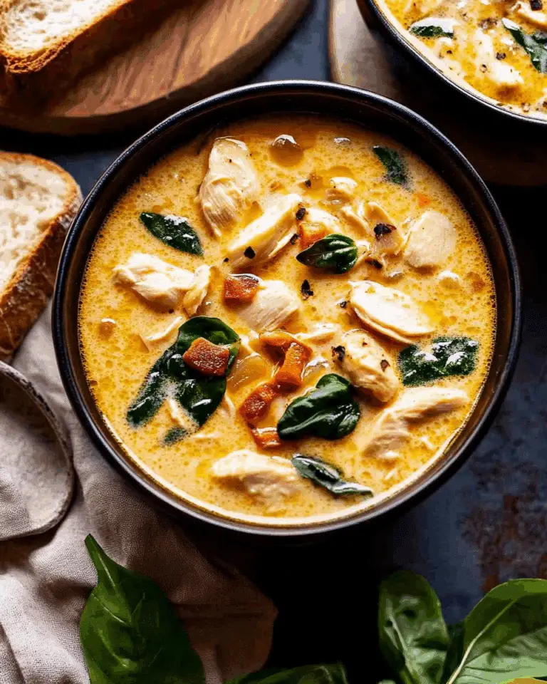 Creamy Tuscan Chicken Soup