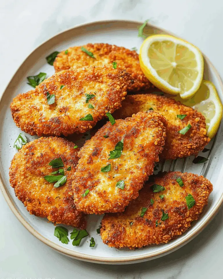 Crispy Chicken Cutlets