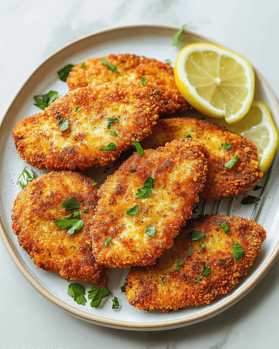 Crispy Chicken Cutlets