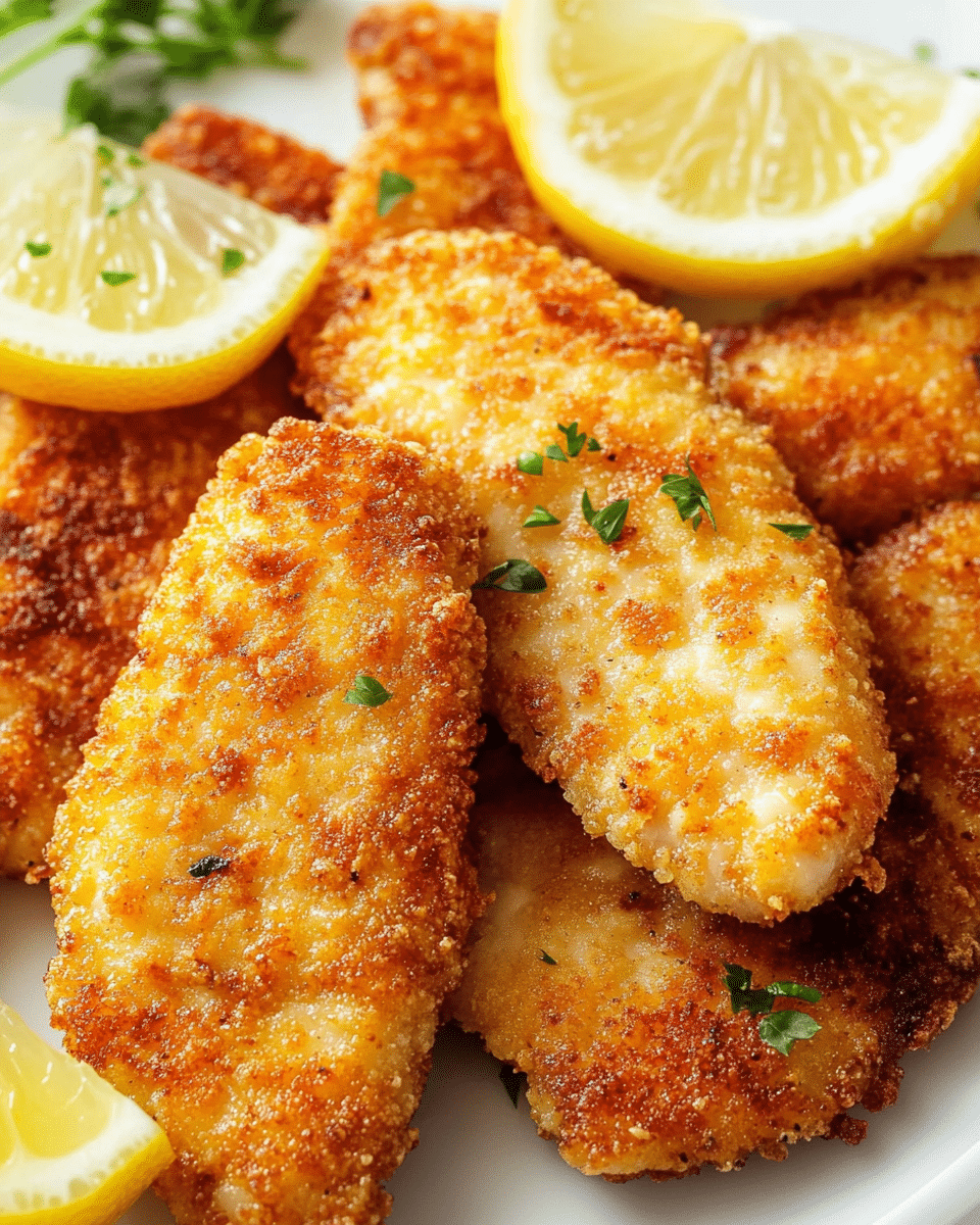 Crispy Chicken Cutlets