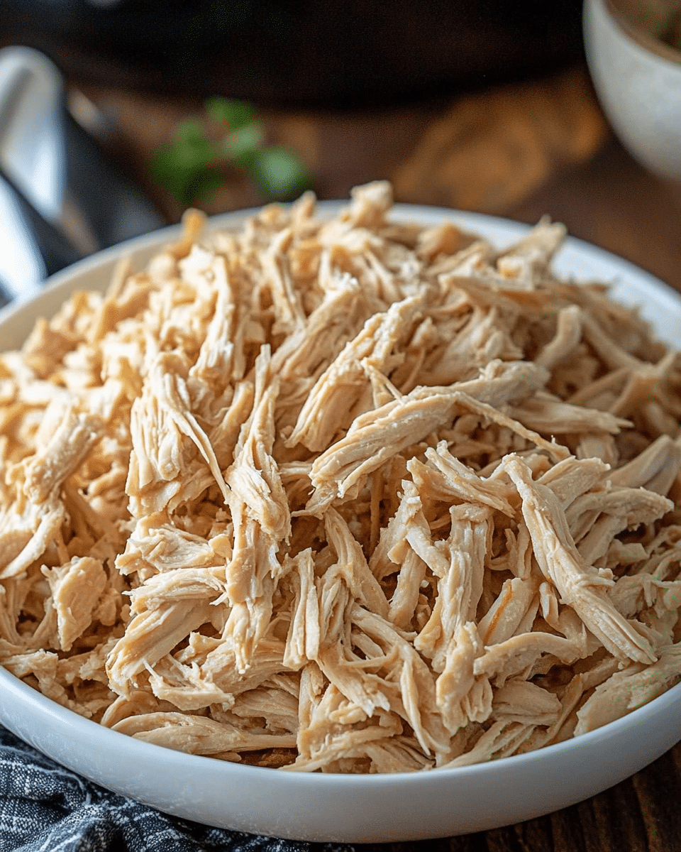 CrockPot Shredded Chicken