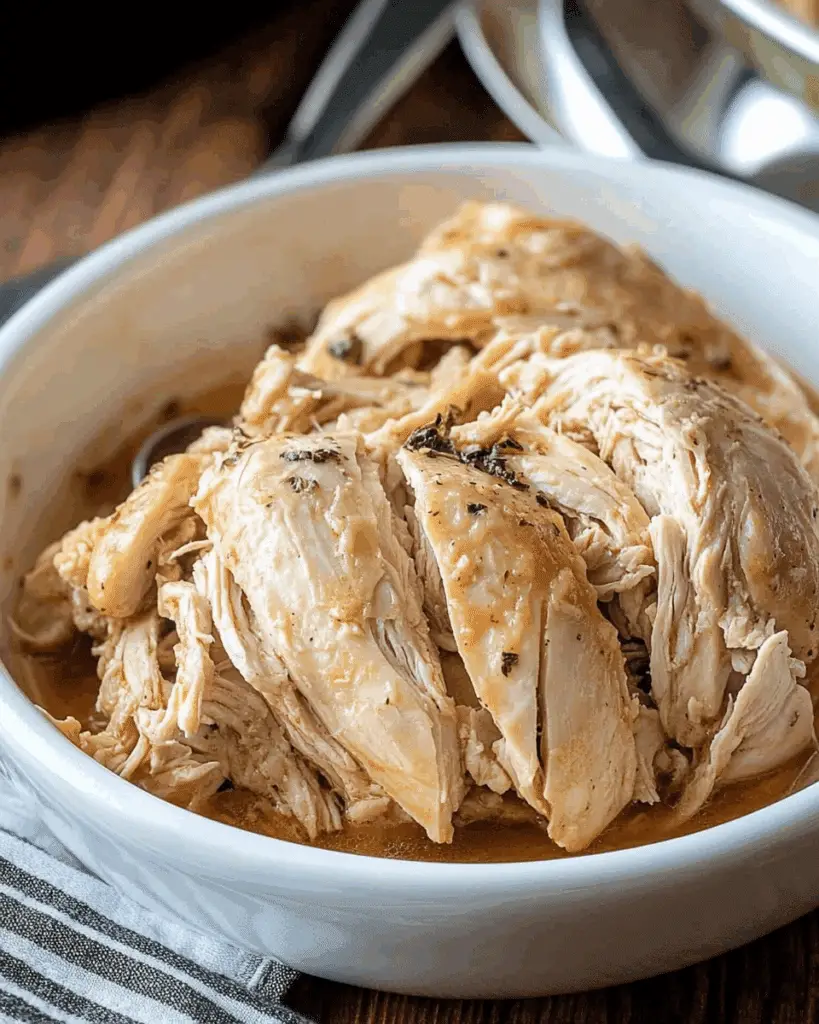 CrockPot Shredded Chicken