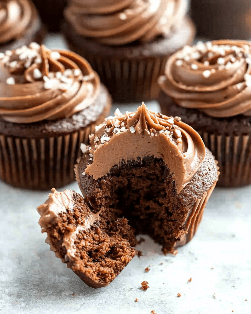 Eggless Chocolate Cupcakes