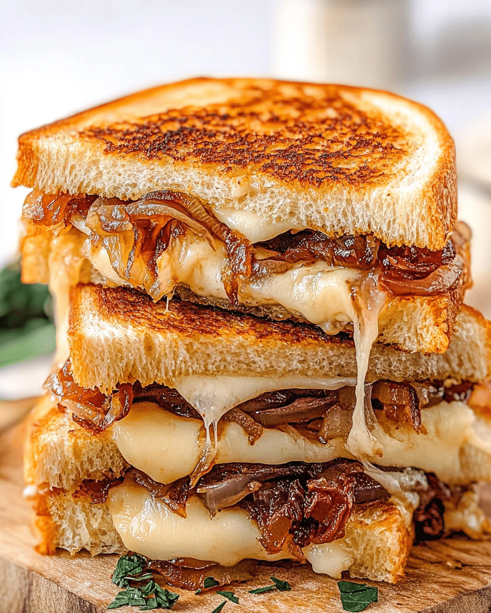 French Onion Grilled Cheese