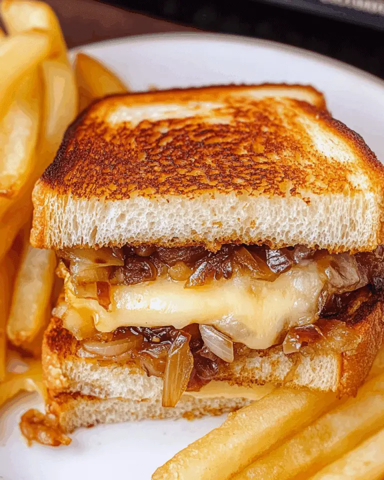 French Onion Grilled Cheese