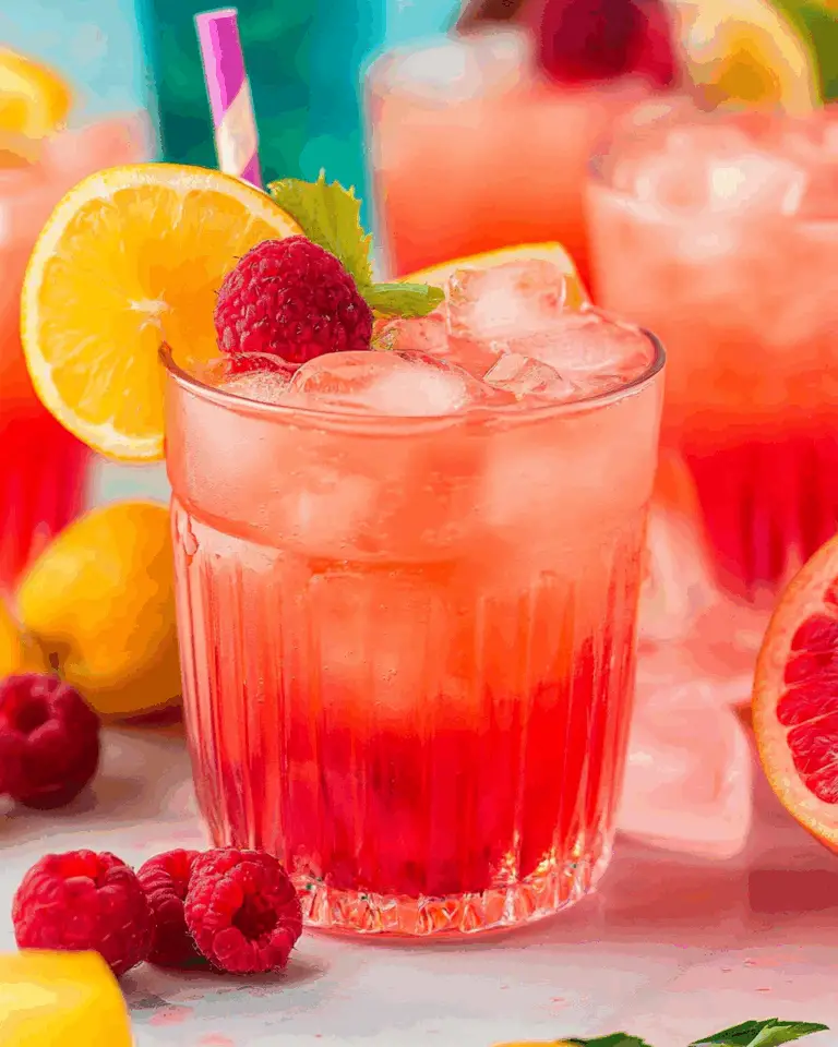 Tropical Homemade Fruit Punch