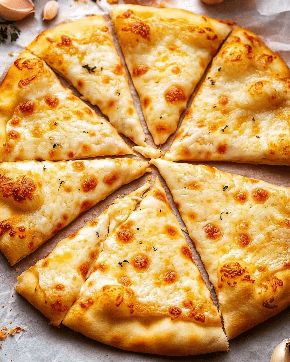 Garlic Cheese Pizza