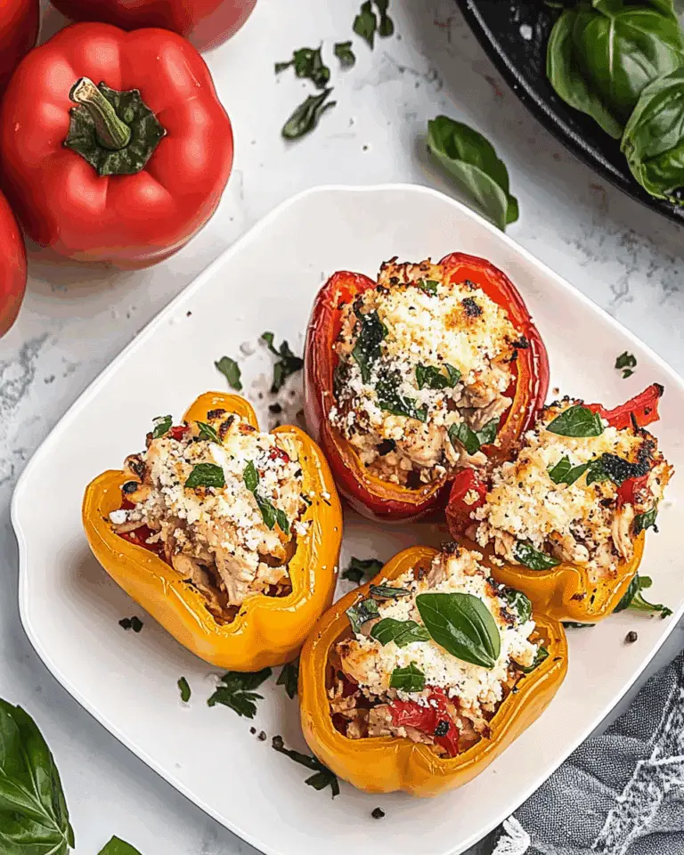 Greek Style Stuffed Peppers