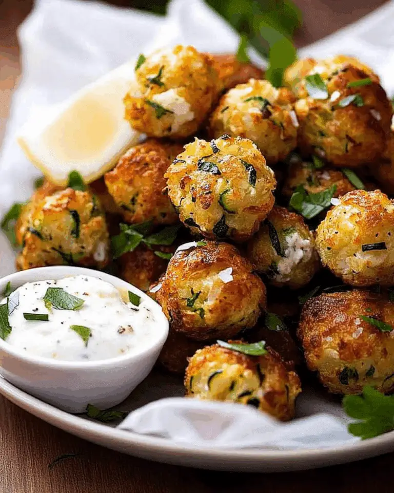 Greek Zucchini Tots