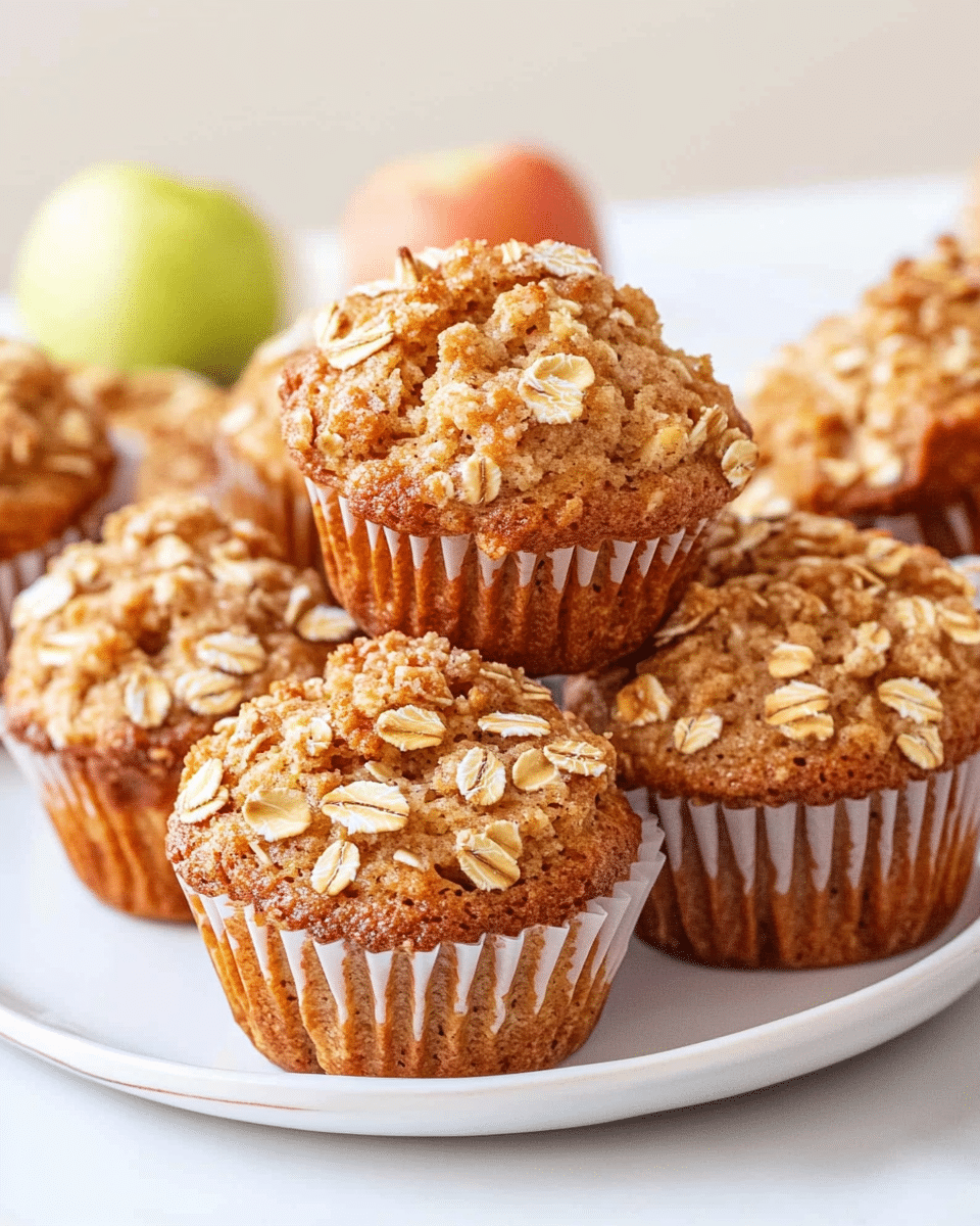 Healthy Apple Muffins