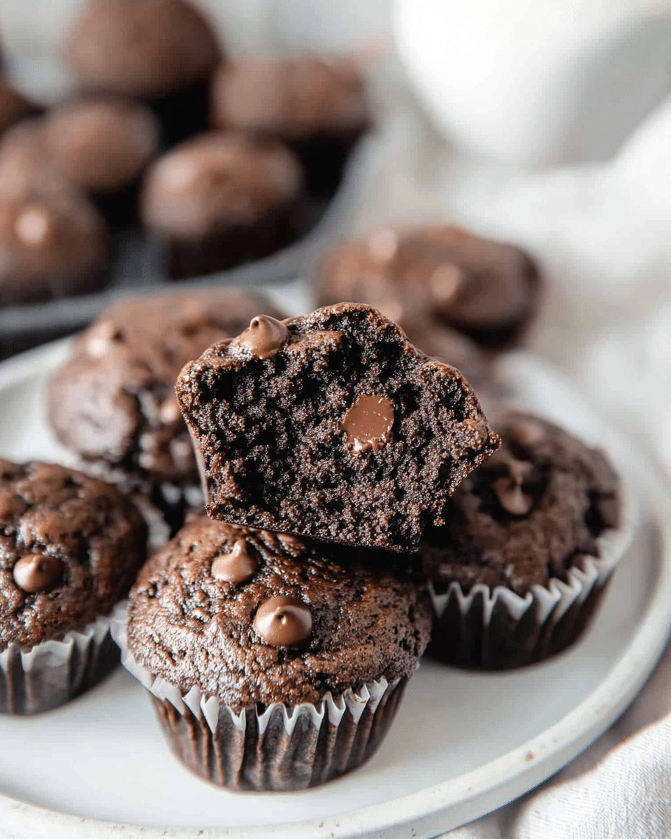 Healthy Chocolate Muffins