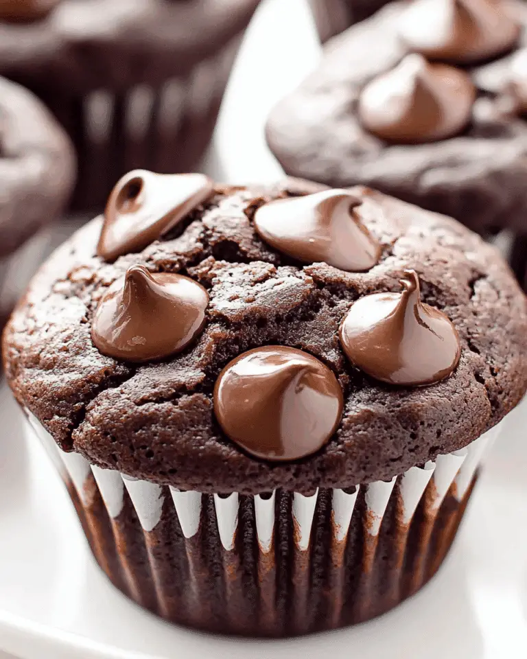 Healthy Chocolate Muffins
