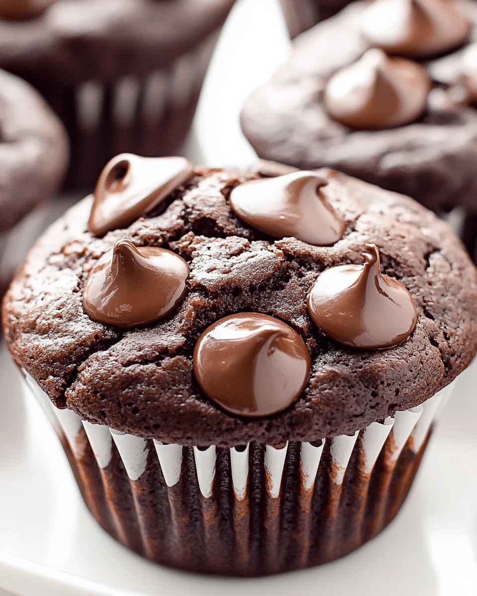 Healthy Chocolate Muffins