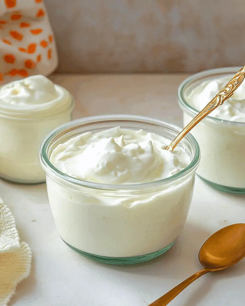 Homemade Greek Yogurt
