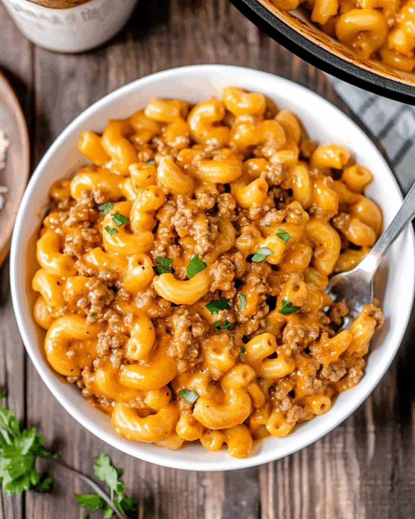 Homemade Hamburger Helper