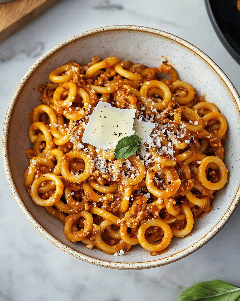 Homemade Spaghetti Os