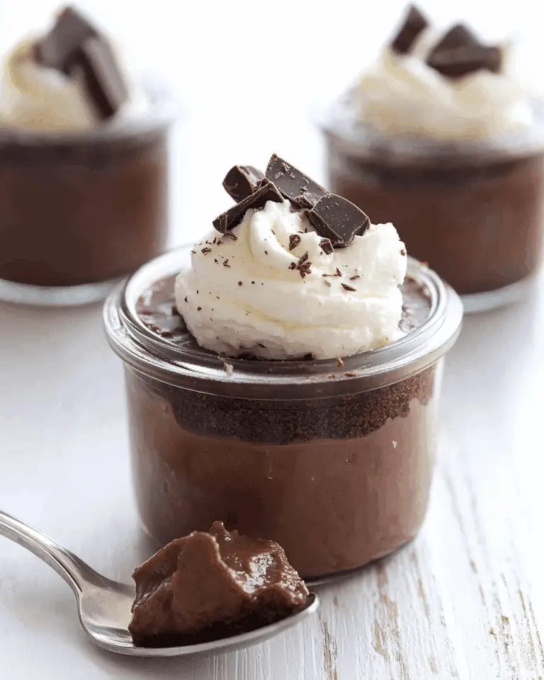 Keto No Bake Chocolate Cream Pies