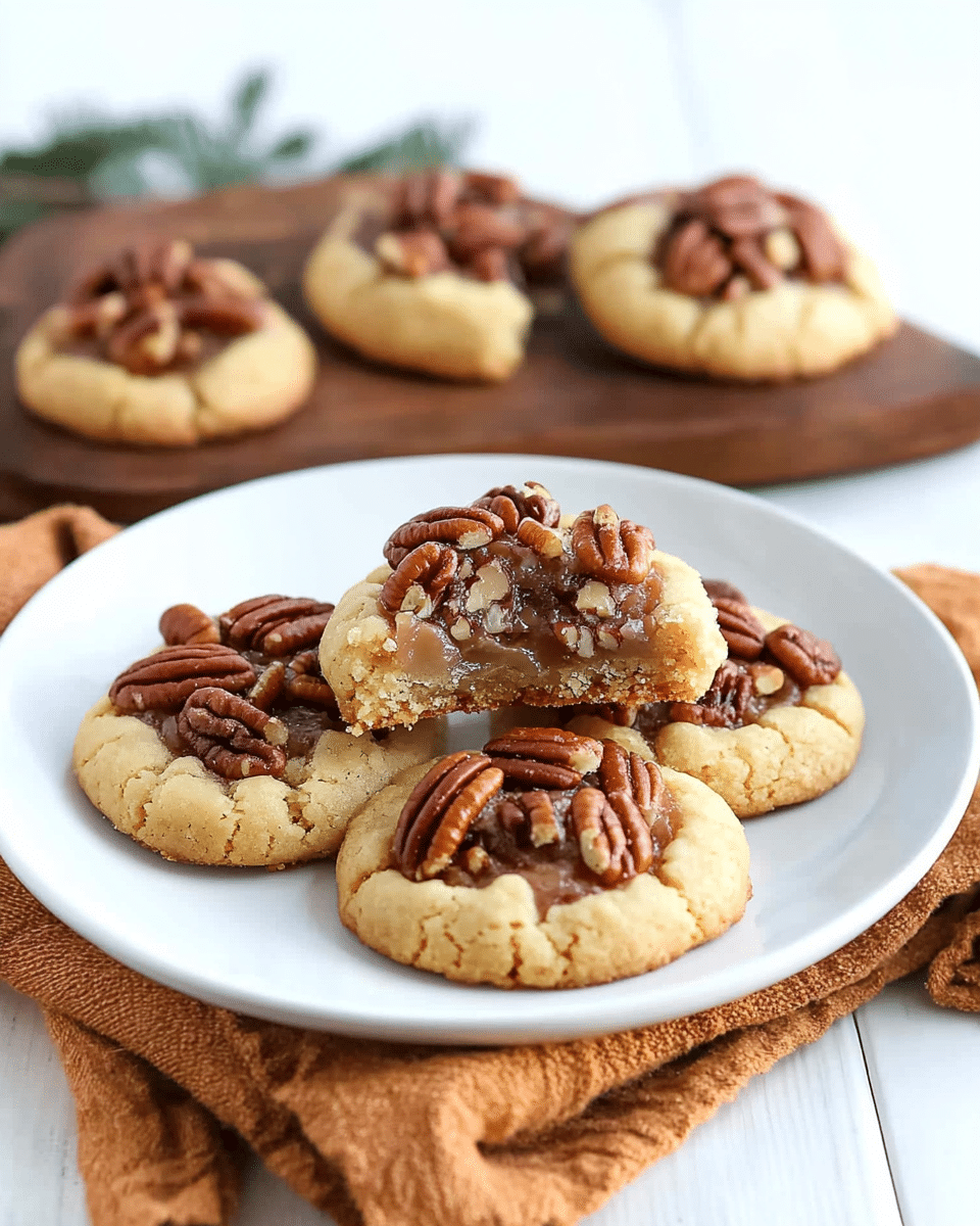 Keto Pecan Pie Cookies