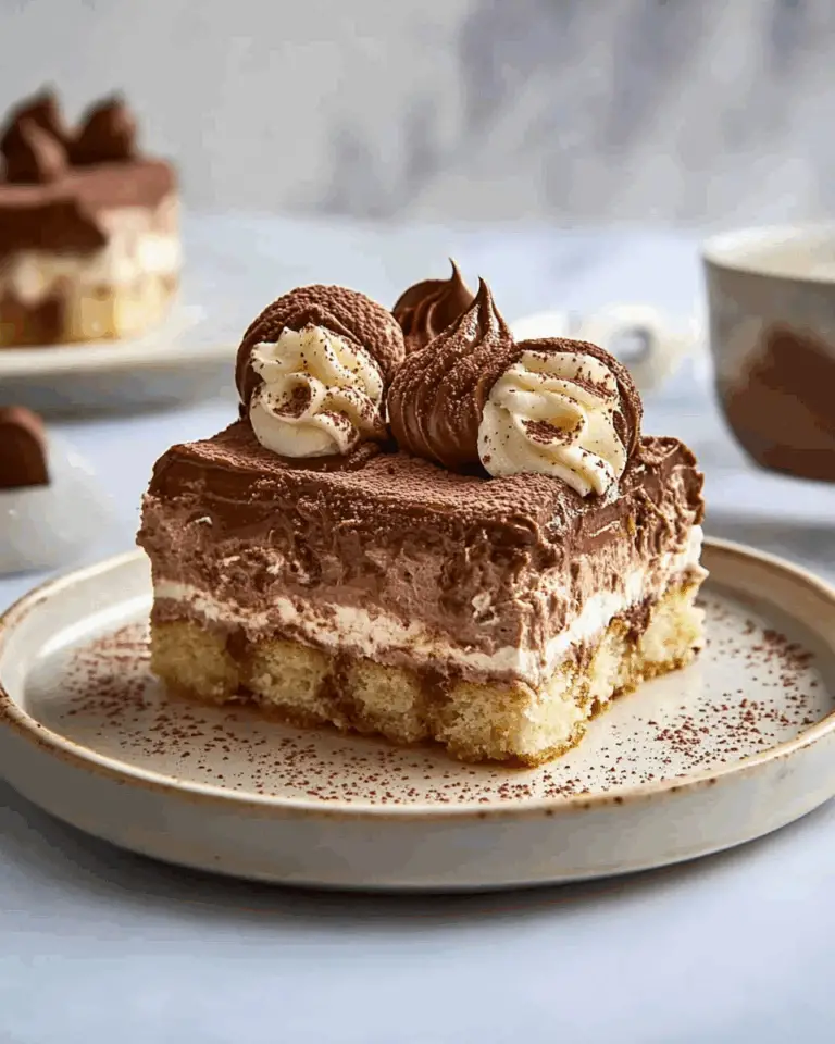 No-Bake Nutella Tiramisu
