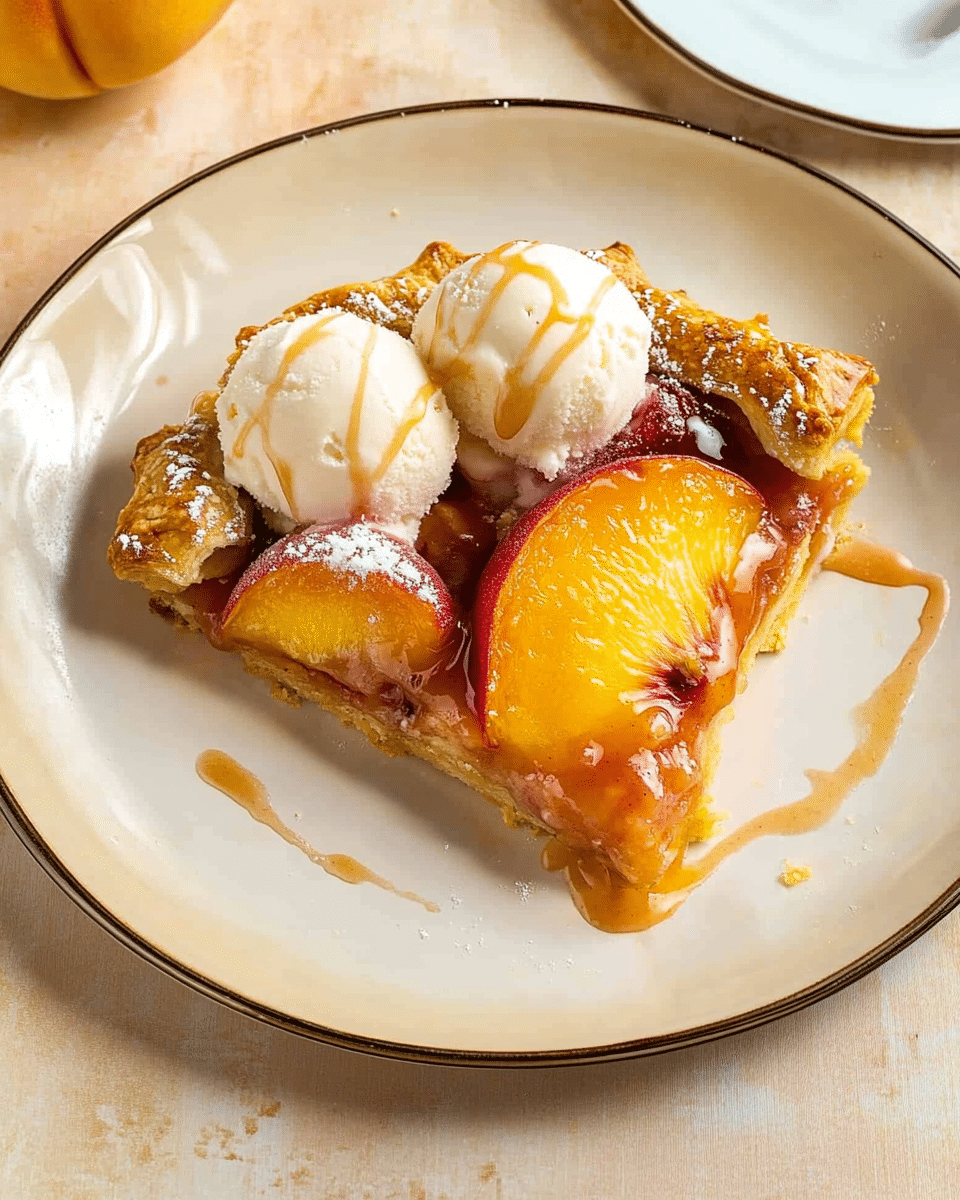 Peach Galette