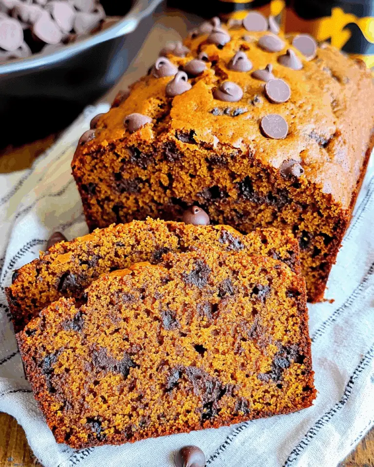 Pumpkin Chocolate Chip Bread