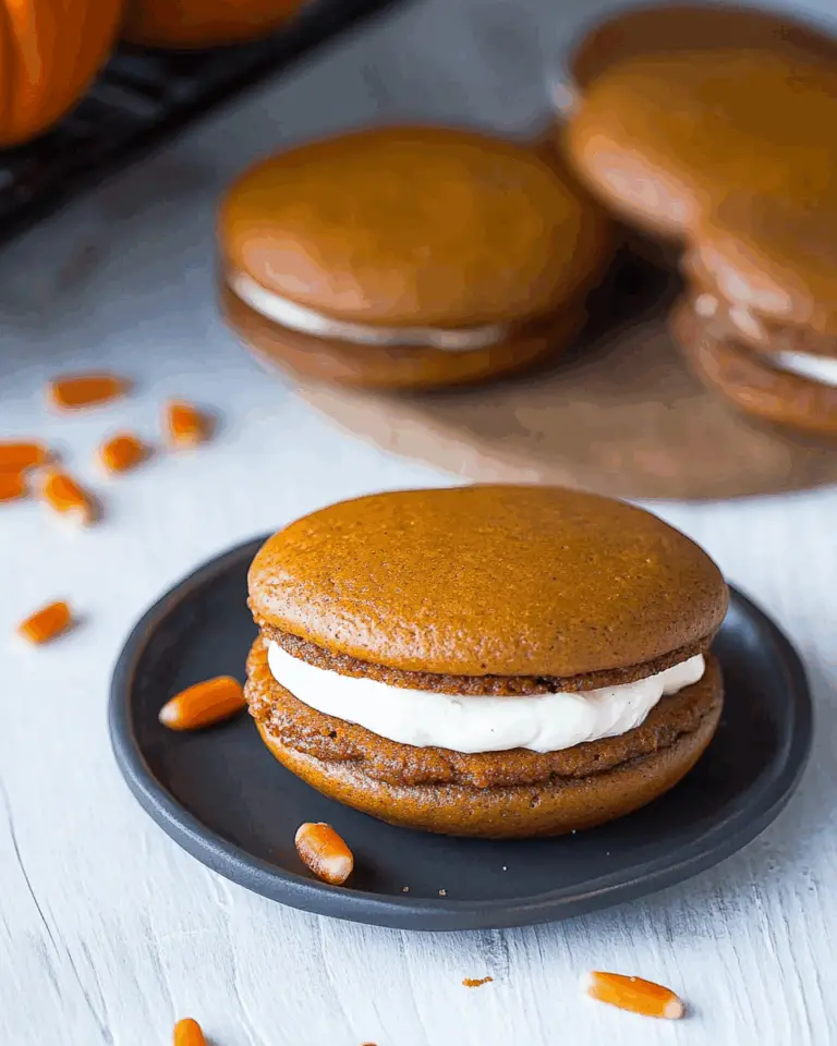 Pumpkin Whoopie Pies with Maple Mascarpone Filling