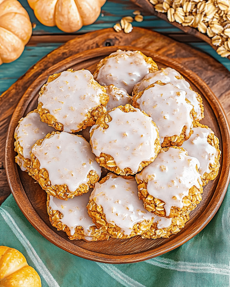 Pumpkin Oatmeal Cookies